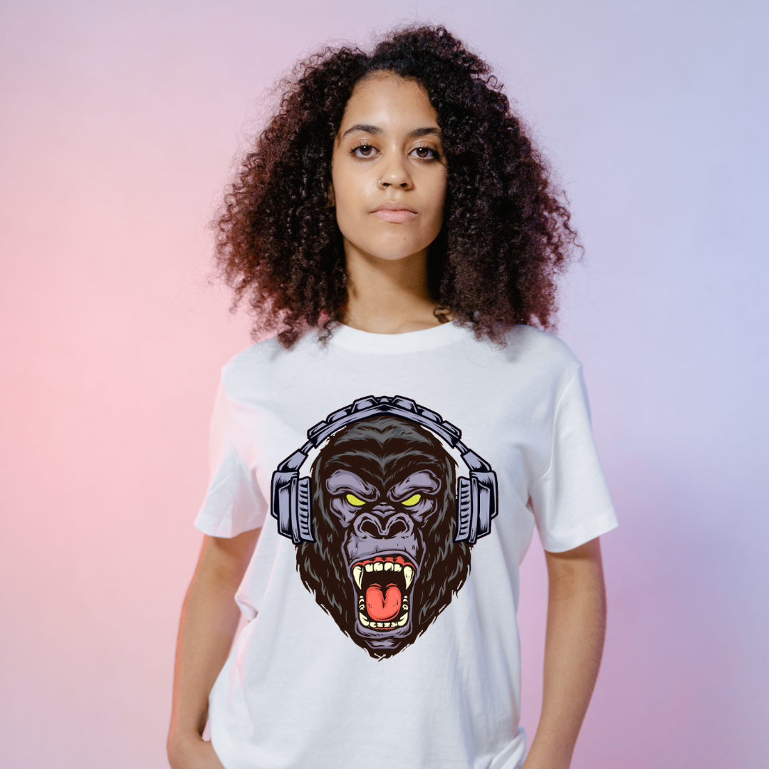 Camiseta "Gorila DJ"