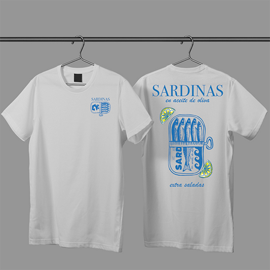 Camiseta "Sardinas en Aceite de Oliva"