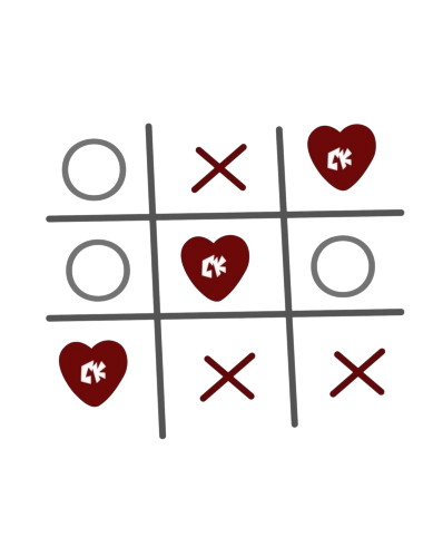 Camiseta CamiKrea DD Tic-Tac-Toe