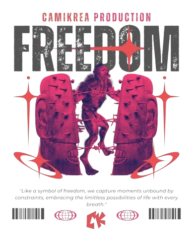 Camiseta CamiKrea DD Freedom