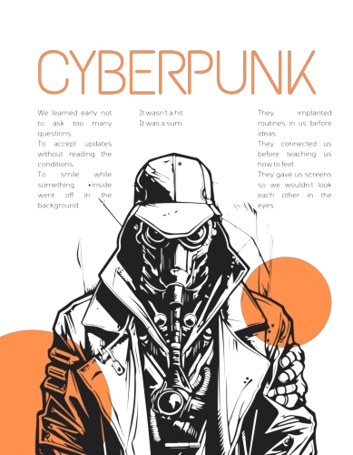Camiseta CamiKrea Cyberpunk