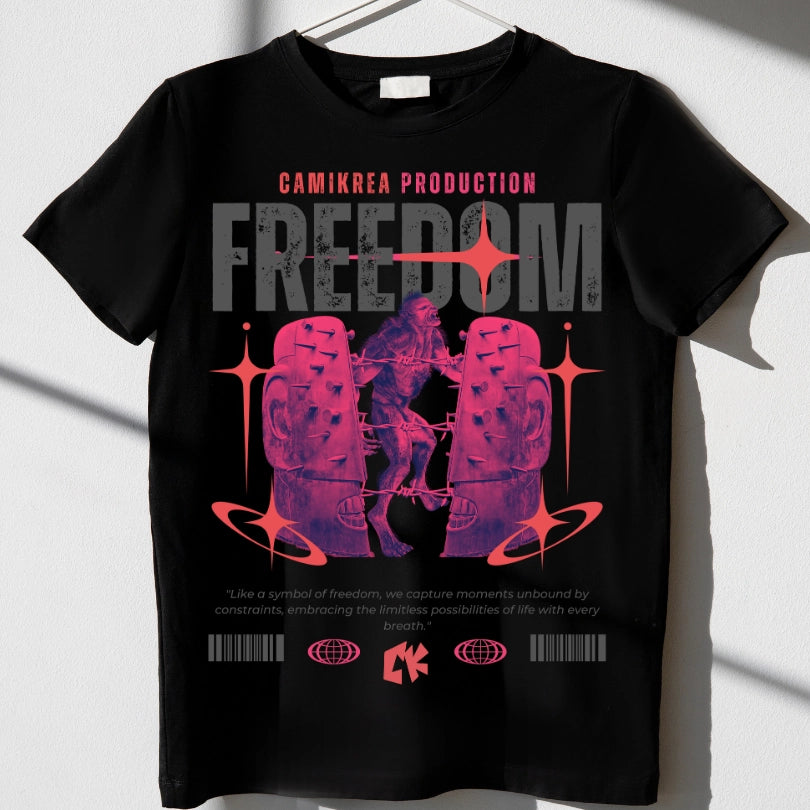Camiseta CamiKrea DD Freedom