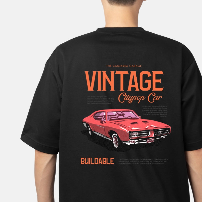 Camiseta CamiKrea Vintage Car
