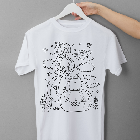 Camiseta Halloween Lines
