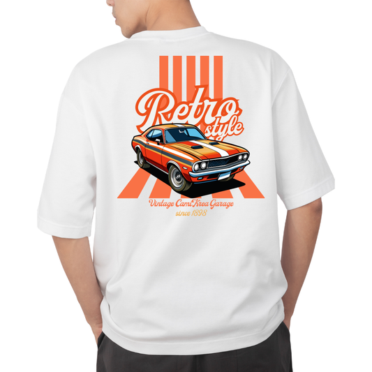 Camiseta Coche - Retro