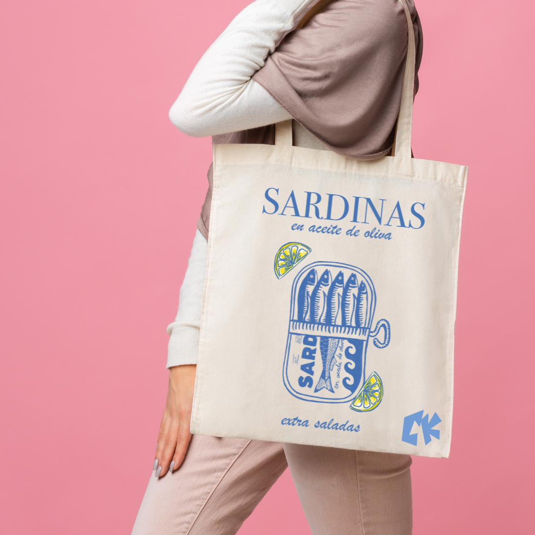 Tote Bag - Sardinas Extra Saladas
